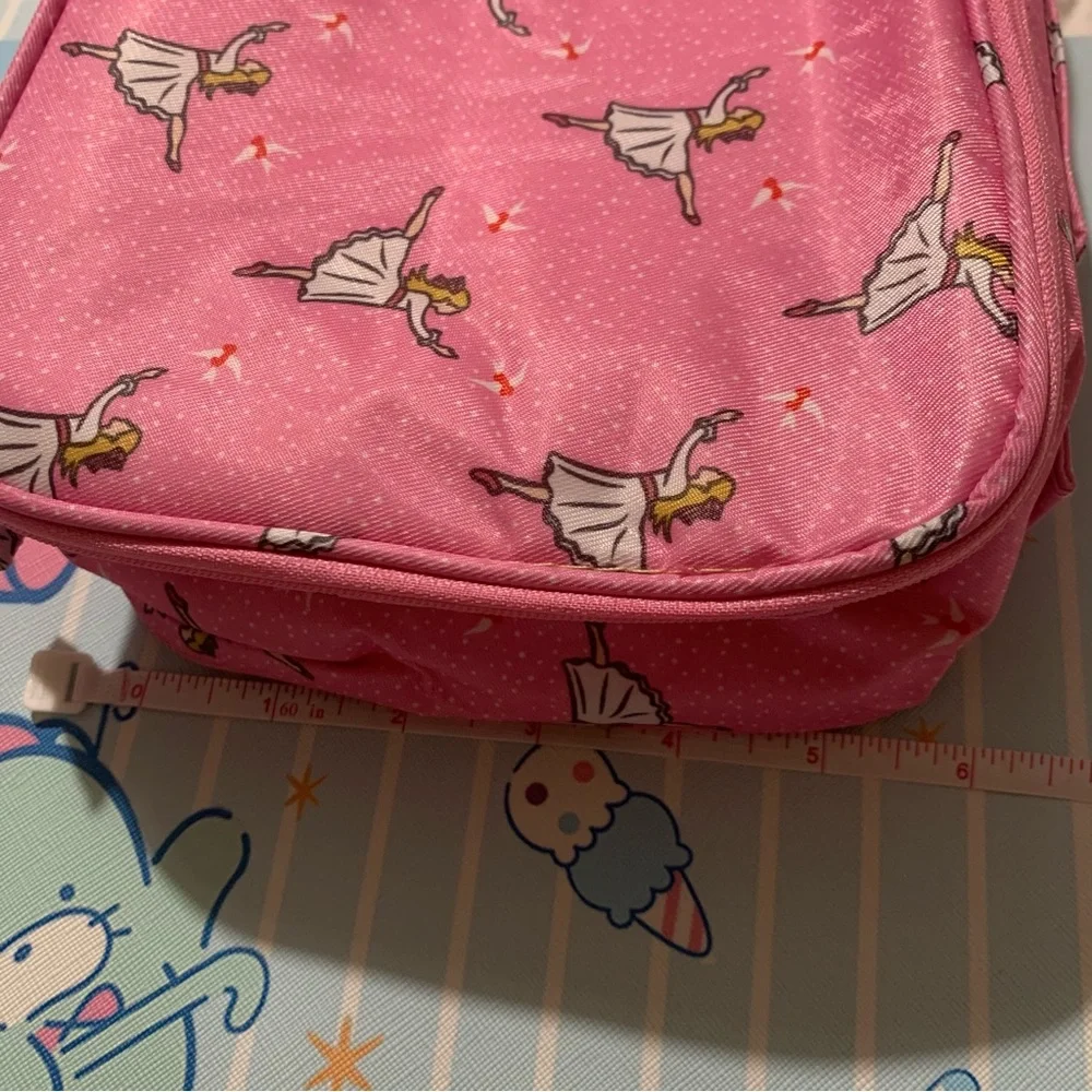 Bright Pink Ballerina Clara Inspired Makeup Bag